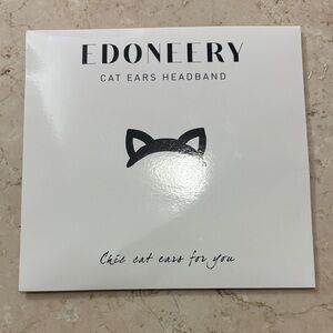 Black Cat Ears Headband